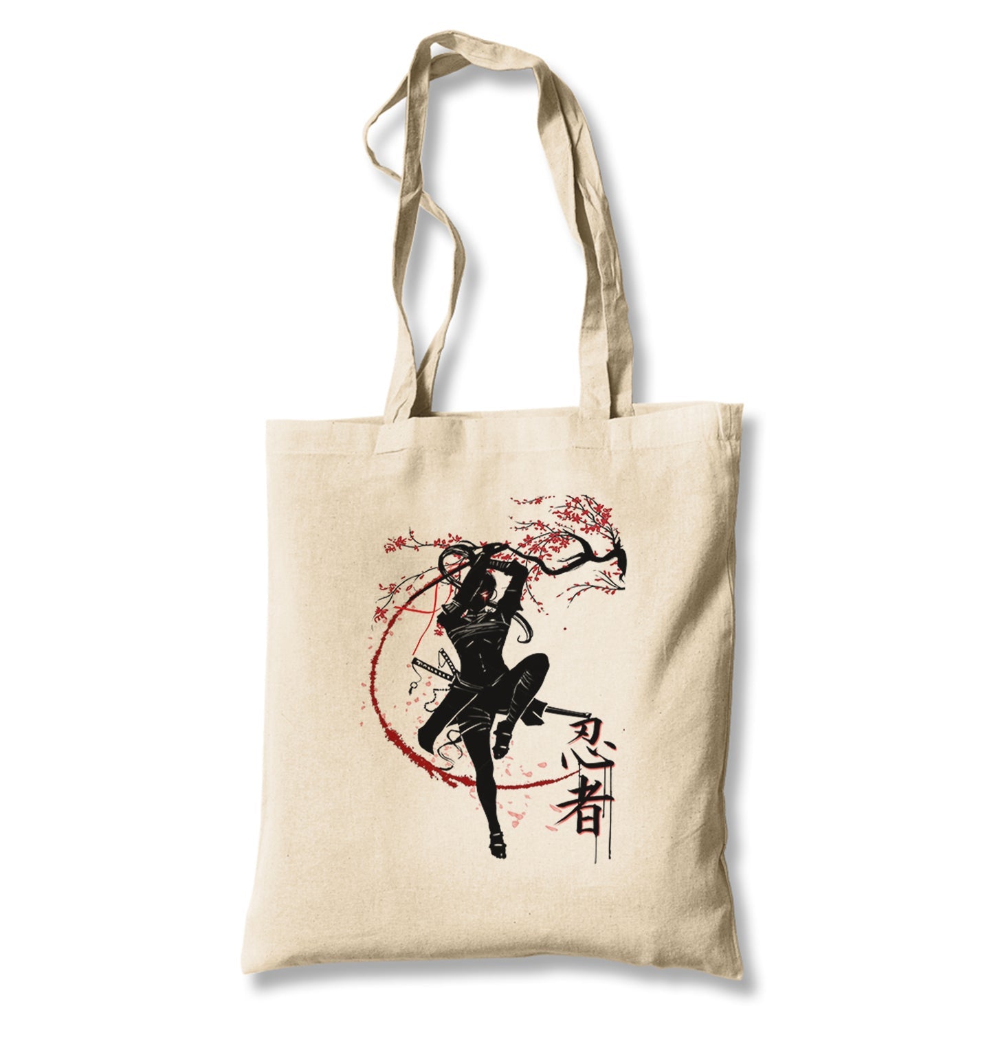 Japanese Warrior - Wind Canvas Totebag - Premium  from Wenswind - Just 4990! Shop now at W.E.N.S. WIND