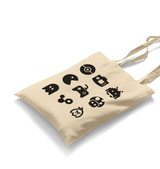 Game Logo - 90s Canvas Totebag - Premium  from Wenswind - Just 4990! Shop now at W.E.N.S. WIND