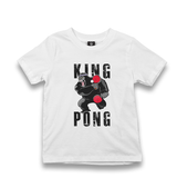 Table Tennis-King Pong Kid's White Tshirt - Premium  from W.E.N.S. WIND - Just 5990! Shop now at W.E.N.S. WIND