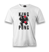 Table Tennis-King Pong Men's White Tshirt - Premium  from W.E.N.S. WIND - Just 6490! Shop now at W.E.N.S. WIND