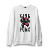 Table Tennis-King Pong Unisex White Sweatshirt - Premium  from W.E.N.S. WIND - Just 10990! Shop now at W.E.N.S. WIND