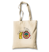 Photography - Camera Bird White Canvas Totebag - Premium  from W.E.N.S. WIND - Just 4990! Shop now at W.E.N.S. WIND