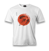 Japanese-Koi Men's White Tshirt - Premium  from W.E.N.S. WIND - Just 6490! Shop now at W.E.N.S. WIND