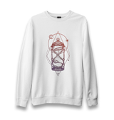 Hourglass - Time in the Stars Unisex White Sweatshirt - Premium  from W.E.N.S. WIND - Just 10990! Shop now at W.E.N.S. WIND