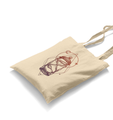 Hourglass - Time in the Stars White Canvas Totebag - Premium  from W.E.N.S. WIND - Just 4990! Shop now at W.E.N.S. WIND