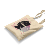 Statue Digital Love White Canvas Totebag - Premium  from W.E.N.S. WIND - Just 4990! Shop now at W.E.N.S. WIND