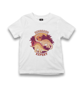 Dinosaur Expert Kid's White Tshirt - Premium  from W.E.N.S. WIND - Just 5990! Shop now at W.E.N.S. WIND