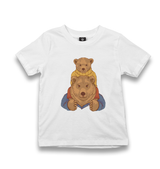 Father Bear and His Son Kid's White Tshirt - Premium  from W.E.N.S. WIND - Just 5990! Shop now at W.E.N.S. WIND