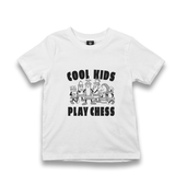 Cool Kids Play Chess Kid's White Tshirt - Premium  from W.E.N.S. WIND - Just 5990! Shop now at W.E.N.S. WIND