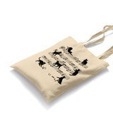 Cats and Notes Canvas Totebag - Premium  from Wenswind - Just 4990! Shop now at W.E.N.S. WIND