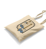 Blue Electric Guitar Canvas Totebag - Premium  from Wenswind - Just 4990! Shop now at W.E.N.S. WIND