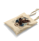 An Eagle Collage Canvas Totebag - Premium  from Wenswind - Just 4990! Shop now at W.E.N.S. WIND