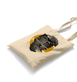 Wavy Sculpture Head Canvas Totebag - Premium  from Wenswind - Just 4990! Shop now at W.E.N.S. WIND