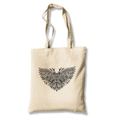Angry Owl Tattoo Canvas Totebag - Premium  from Wenswind - Just 4990! Shop now at W.E.N.S. WIND