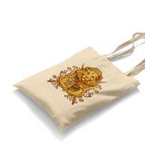 A Lion Head in Heraldic Style Canvas Totebag - Premium  from Wenswind - Just 4990! Shop now at W.E.N.S. WIND