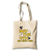 May the Fourth with Ships and Stars Canvas Totebag - Premium  from Wenswind - Just 4990! Shop now at W.E.N.S. WIND