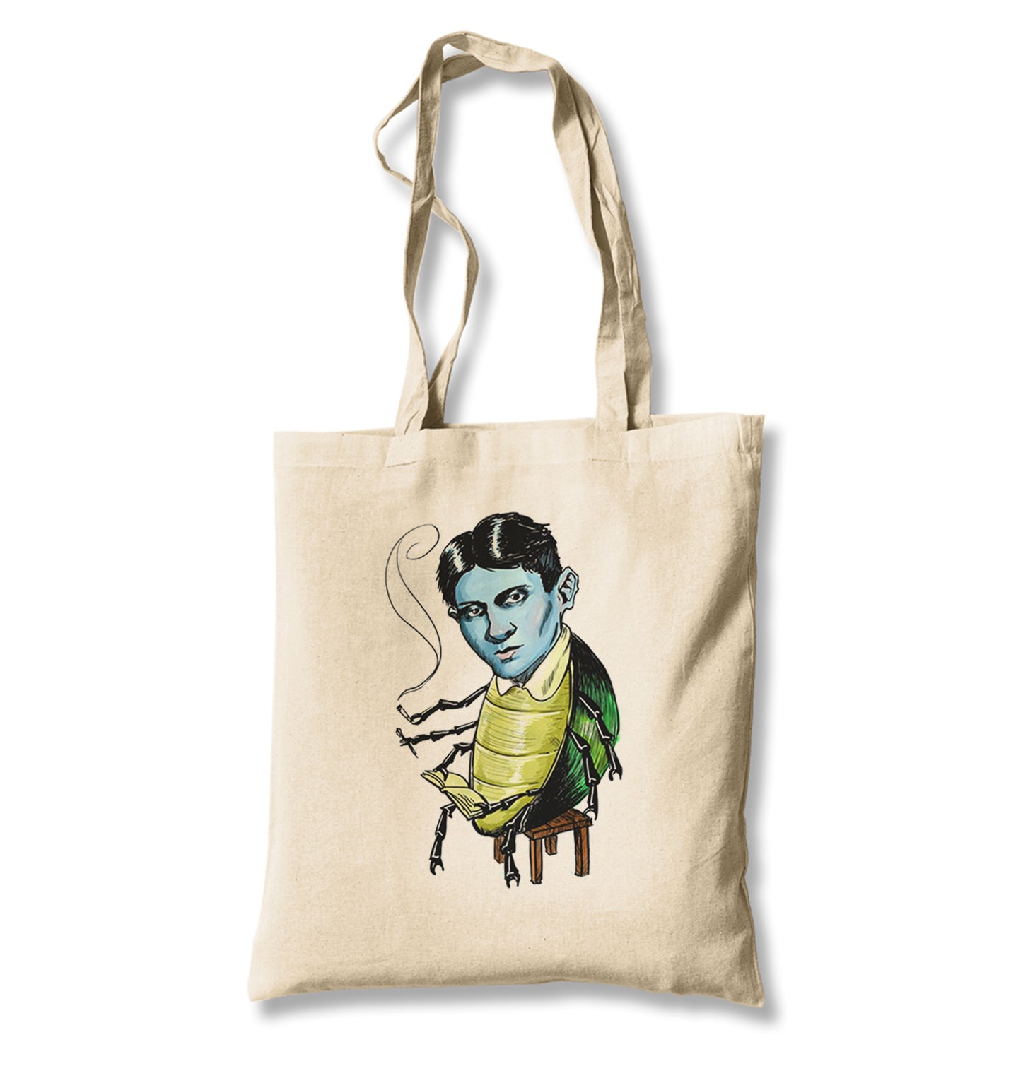 Franz Kafka Canvas Totebag - Premium  from Wenswind - Just 4990! Shop now at W.E.N.S. WIND