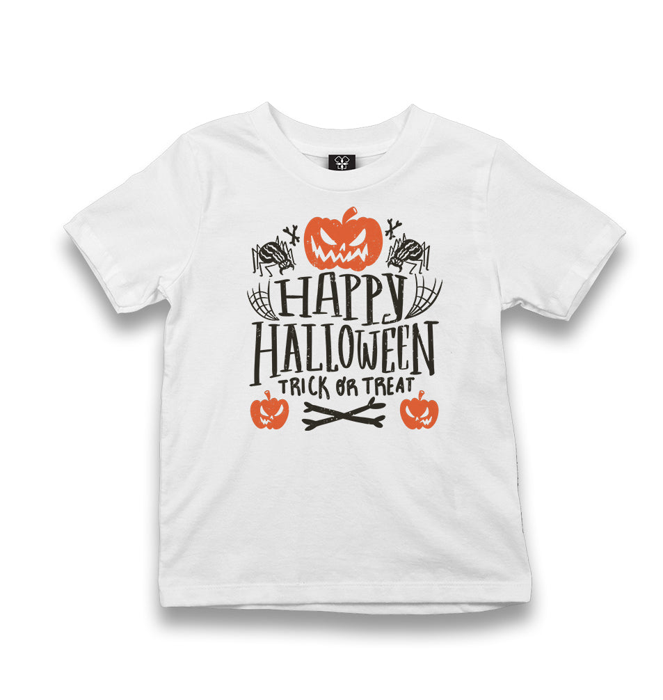 Halloween - Happy Halloween White Kid's White Tshirt - Premium  from W.E.N.S. WIND - Just 5990! Shop now at W.E.N.S. WIND