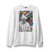 Halloween - No More Clowns White Unisex White Sweatshirt - Premium  from W.E.N.S. WIND - Just 10990! Shop now at W.E.N.S. WIND