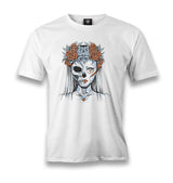 Halloween - Dead Or Live White Men's White Tshirt - Premium  from W.E.N.S. WIND - Just 6490! Shop now at W.E.N.S. WIND