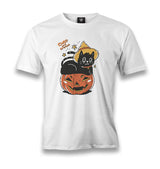 Halloween - Cute and Creepy Men's White Tshirt - Premium  from W.E.N.S. WIND - Just 6490! Shop now at W.E.N.S. WIND