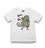 Halloween - Trex Boo Kid's White Tshirt - Premium  from W.E.N.S. WIND - Just 5990! Shop now at W.E.N.S. WIND