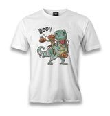 Halloween - Trex Boo Men's White Tshirt - Premium  from W.E.N.S. WIND - Just 6490! Shop now at W.E.N.S. WIND