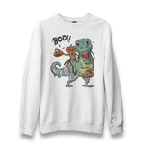 Halloween - Trex Boo Unisex White Sweatshirt - Premium  from W.E.N.S. WIND - Just 10990! Shop now at W.E.N.S. WIND