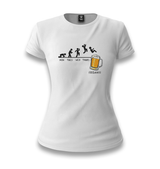 Friday Beer Women's White T-shirt - Premium Women's T-shirt from W.E.N.S. WIND - Just 6490! Shop now at W.E.N.S. WIND