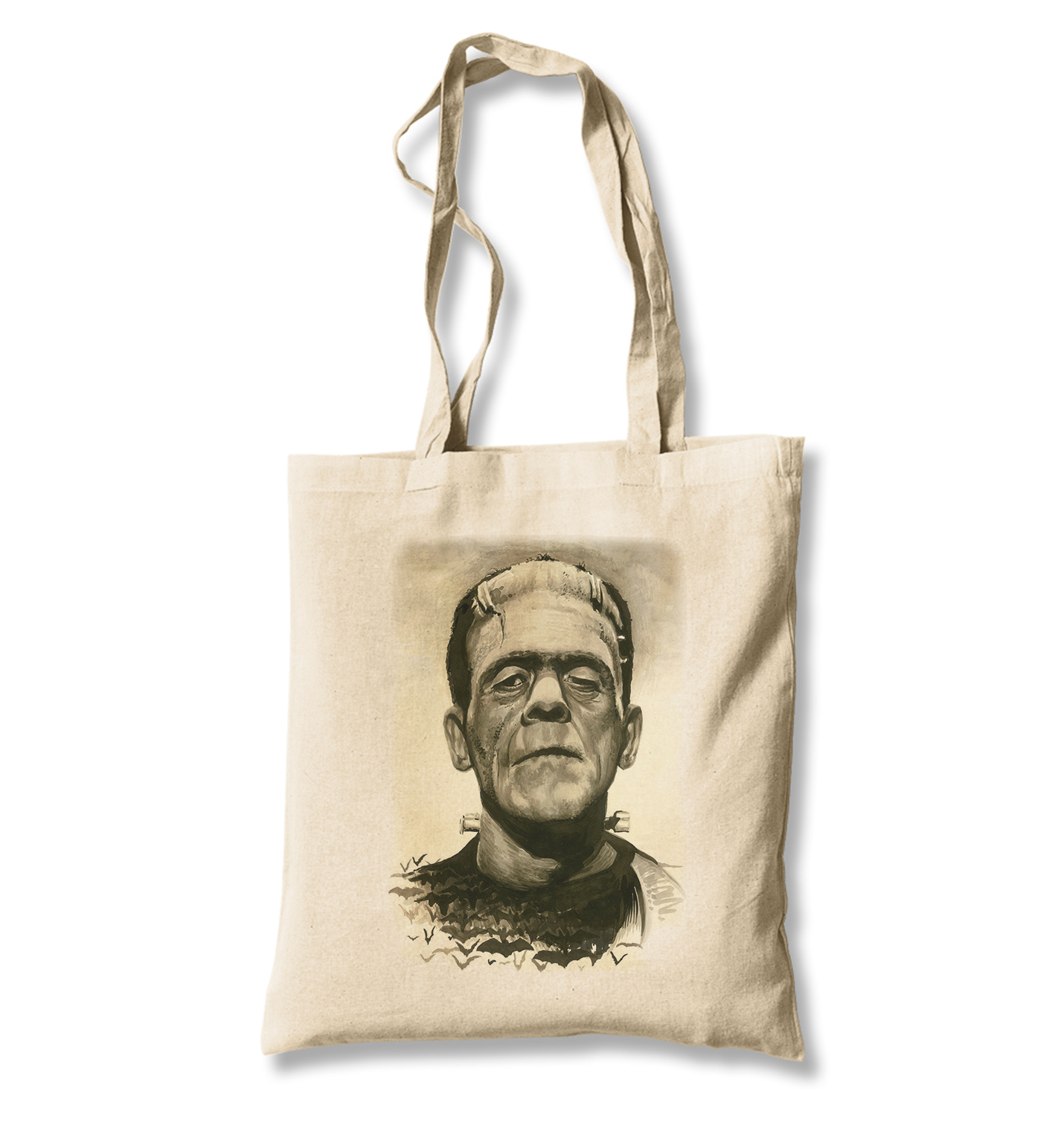 Frankenstein Canvas Totebag - Premium  from Wenswind - Just 4990! Shop now at W.E.N.S. WIND