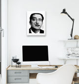 Salvador Dali White Canvas Wall Art 35x40cm - Premium  from W.E.N.S. WIND - Just 7990! Shop now at W.E.N.S. WIND