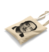 Salvador Dali White Canvas Totebag - Premium  from W.E.N.S. WIND - Just 4990! Shop now at W.E.N.S. WIND