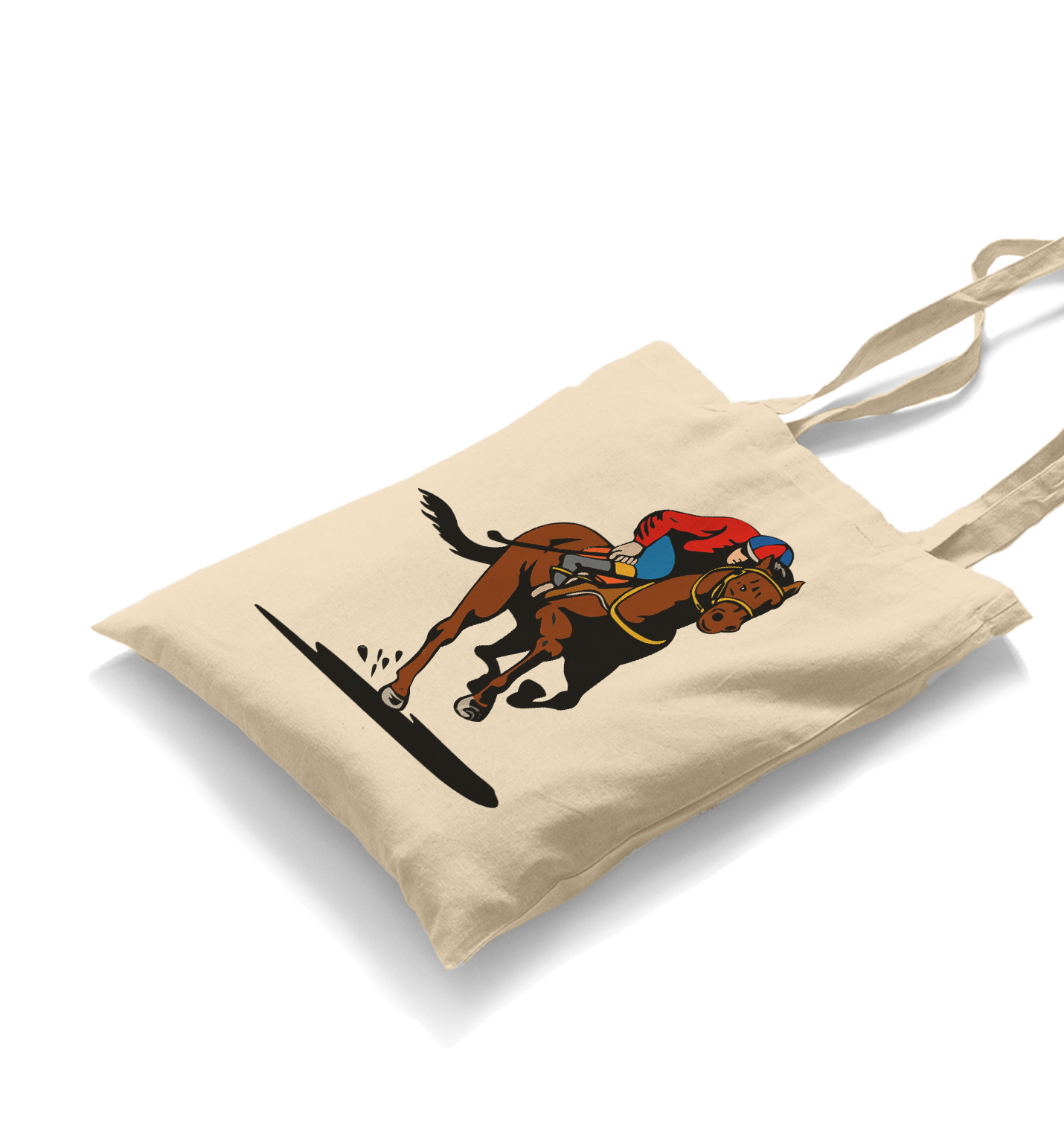 Horse VIII White White Canvas Totebag - Premium  from W.E.N.S. WIND - Just 4990! Shop now at W.E.N.S. WIND