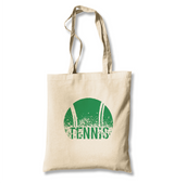 Tenis - Tennis Green Canvas Totebag - Premium  from Wenswind - Just 4990! Shop now at W.E.N.S. WIND