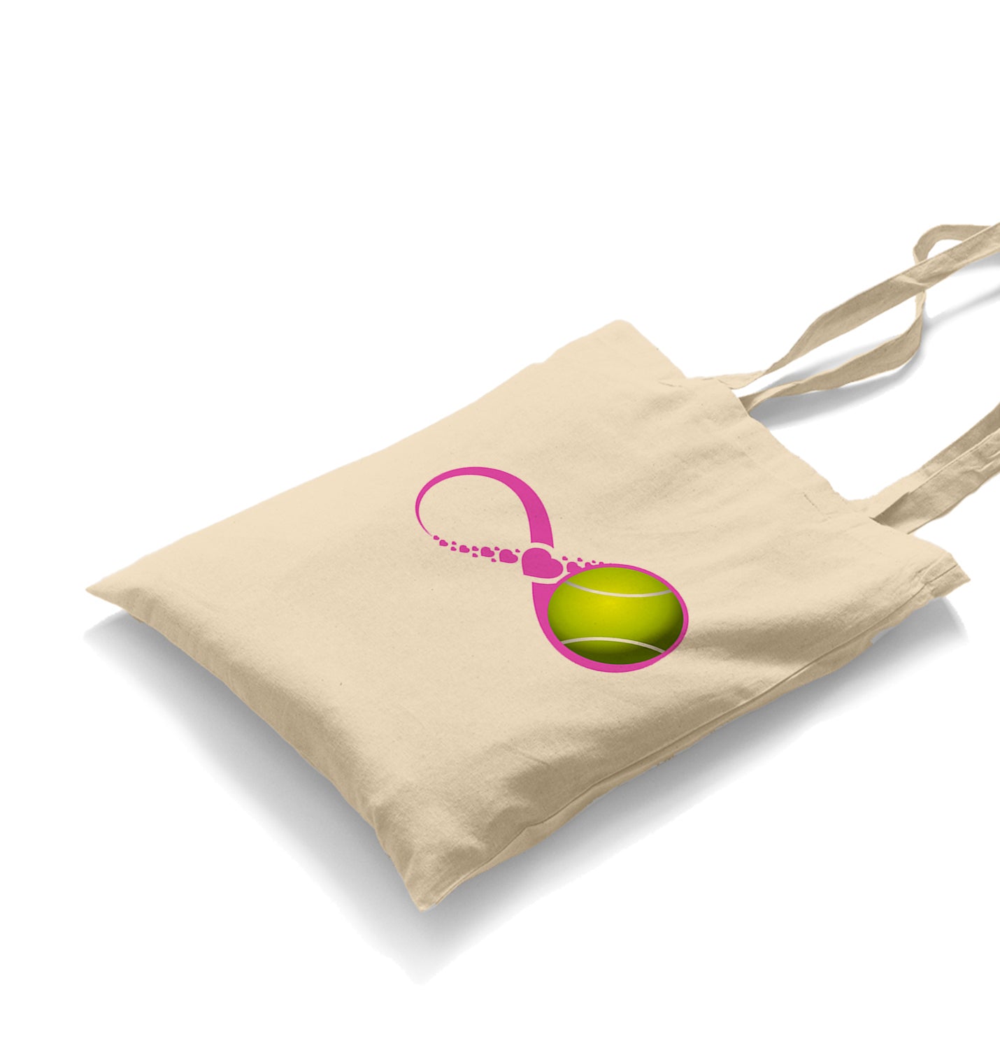 Tennis - Love Canvas Totebag - Premium  from Wenswind - Just 4990! Shop now at W.E.N.S. WIND
