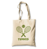 Tennis - Racket Canvas Totebag - Premium  from Wenswind - Just 4990! Shop now at W.E.N.S. WIND