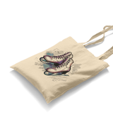 Ice Skating White Canvas Totebag - Premium  from W.E.N.S. WIND - Just 4990! Shop now at W.E.N.S. WIND