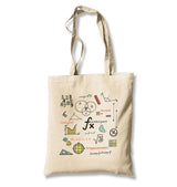 Mathematics - Integral Canvas Totebag - Premium  from Wenswind - Just 4990! Shop now at W.E.N.S. WIND