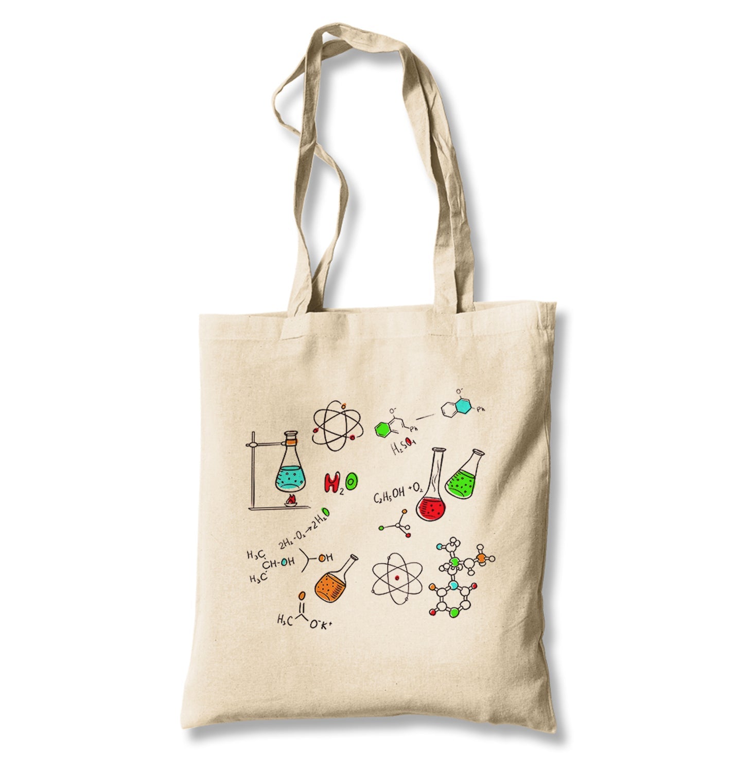 Chemistry - Formula Canvas Totebag - Premium  from Wenswind - Just 4990! Shop now at W.E.N.S. WIND