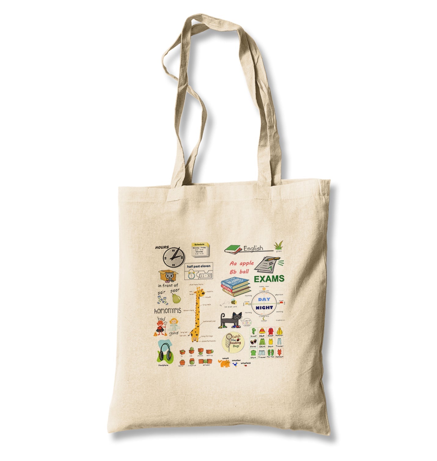 English - Exams Canvas Totebag - Premium  from Wenswind - Just 4990! Shop now at W.E.N.S. WIND