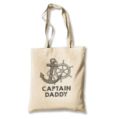 Captain Daddy Canvas Totebag - Premium  from Wenswind - Just 4990! Shop now at W.E.N.S. WIND