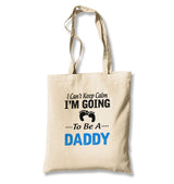 Cant Keep Calm - Blue Daddy Canvas Totebag - Premium  from Wenswind - Just 4990! Shop now at W.E.N.S. WIND