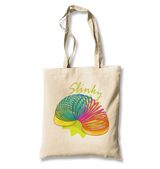 Color Slinky White Canvas Totebag - Premium  from W.E.N.S. WIND - Just 4990! Shop now at W.E.N.S. WIND