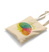 Color Slinky White Canvas Totebag - Premium  from W.E.N.S. WIND - Just 4990! Shop now at W.E.N.S. WIND