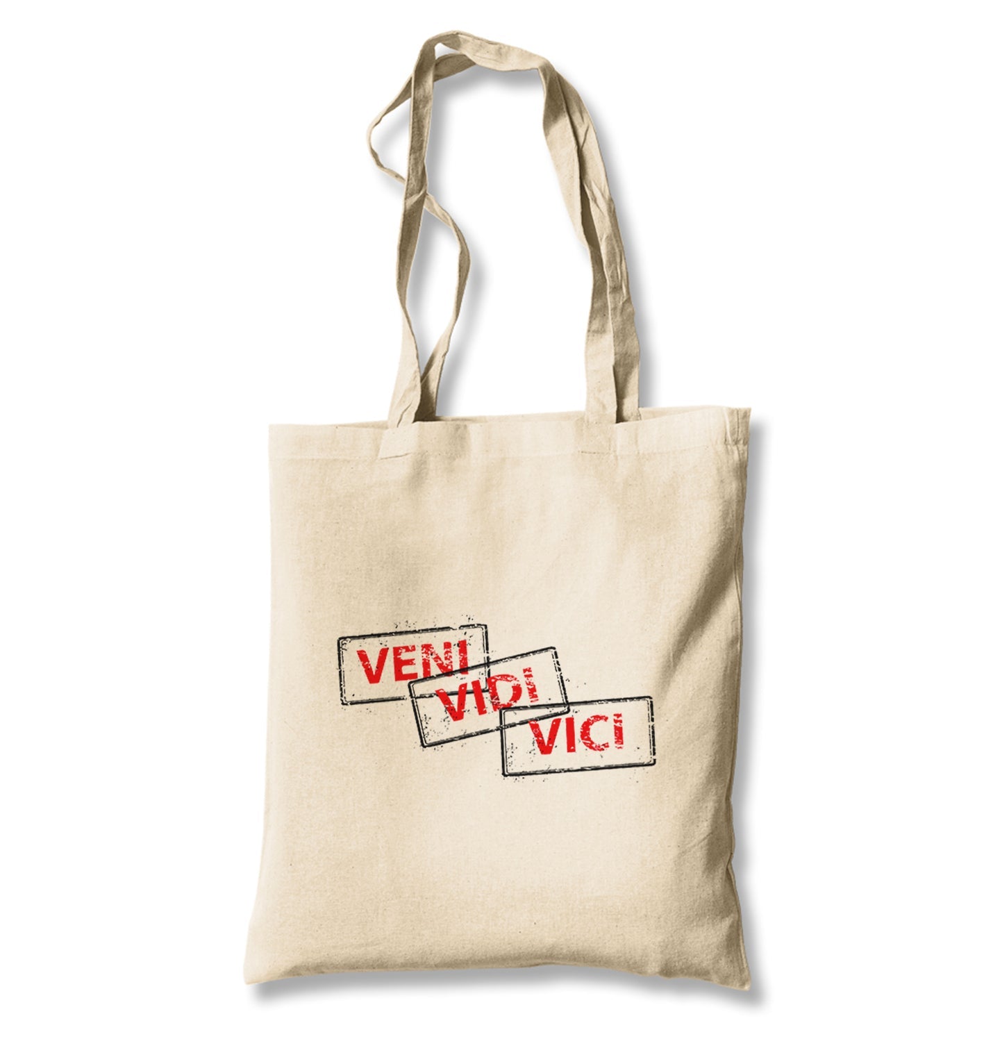 Veni Vidi Vici Canvas Totebag - Premium  from Wenswind - Just 4990! Shop now at W.E.N.S. WIND