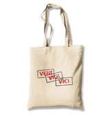 Veni Vidi Vici Canvas Totebag - Premium  from Wenswind - Just 4990! Shop now at W.E.N.S. WIND