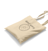 Donut Worry White Canvas Totebag - Premium  from W.E.N.S. WIND - Just 4990! Shop now at W.E.N.S. WIND