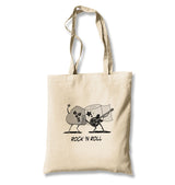 Rockn Roll Stars Canvas Totebag - Premium  from Wenswind - Just 4990! Shop now at W.E.N.S. WIND