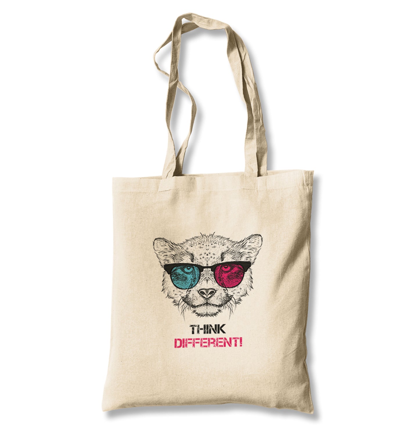 Think Different II Canvas Totebag - Premium  from Wenswind - Just 4990! Shop now at W.E.N.S. WIND