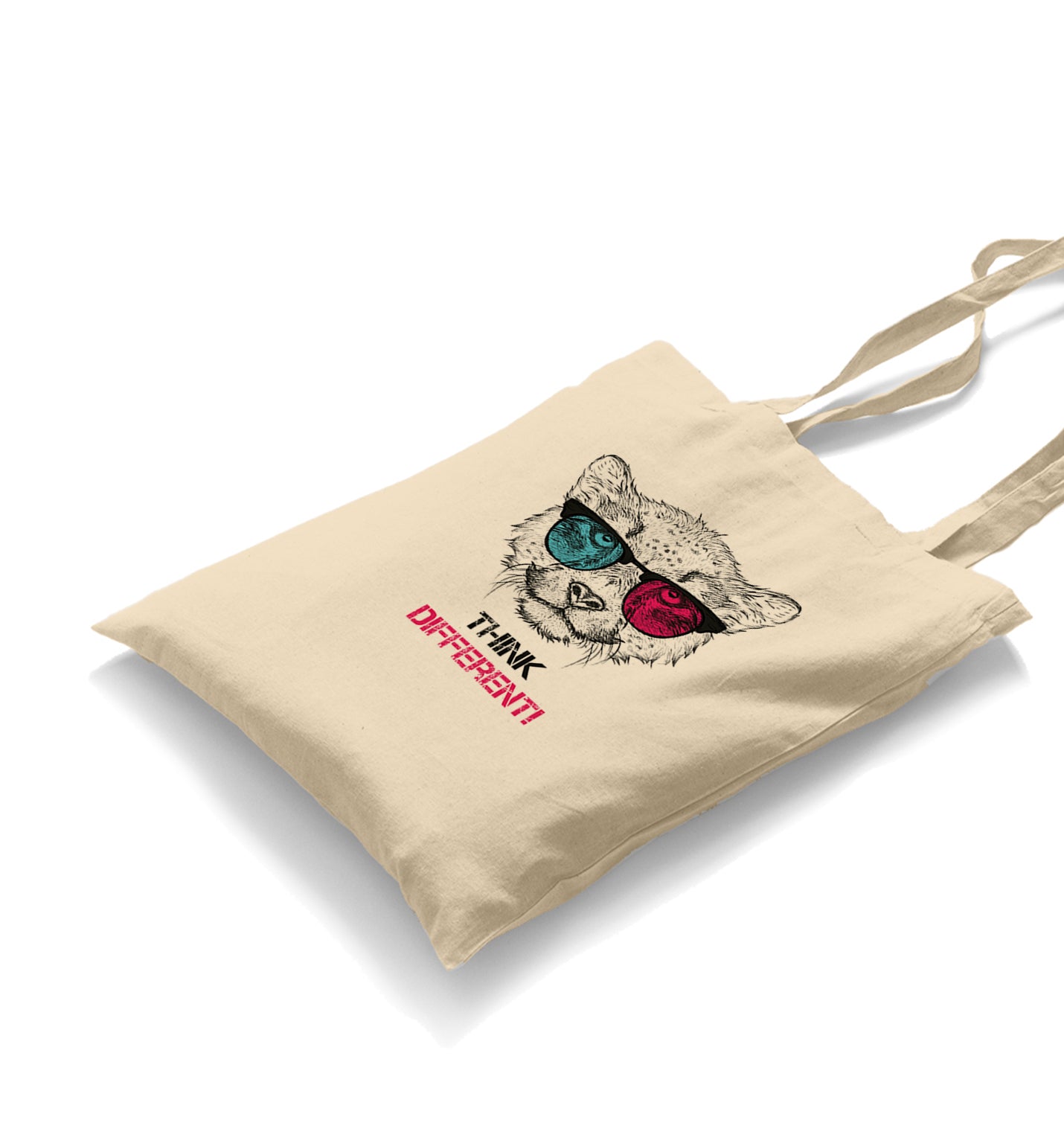 Think Different II Canvas Totebag - Premium  from Wenswind - Just 4990! Shop now at W.E.N.S. WIND